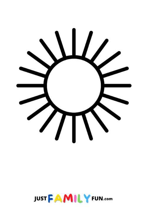 sun outline