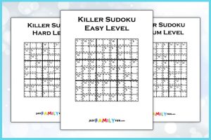 Printable Killer Sudoku Puzzles