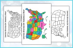 map of the united states printable