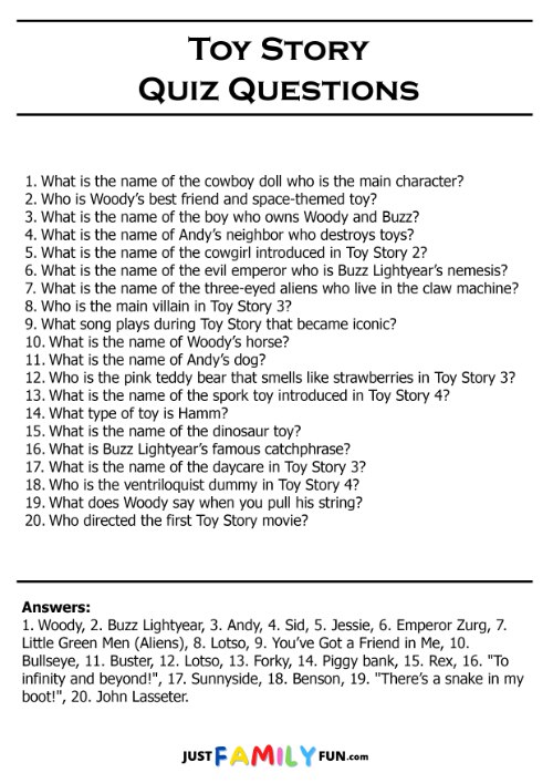 toy story quiz questions