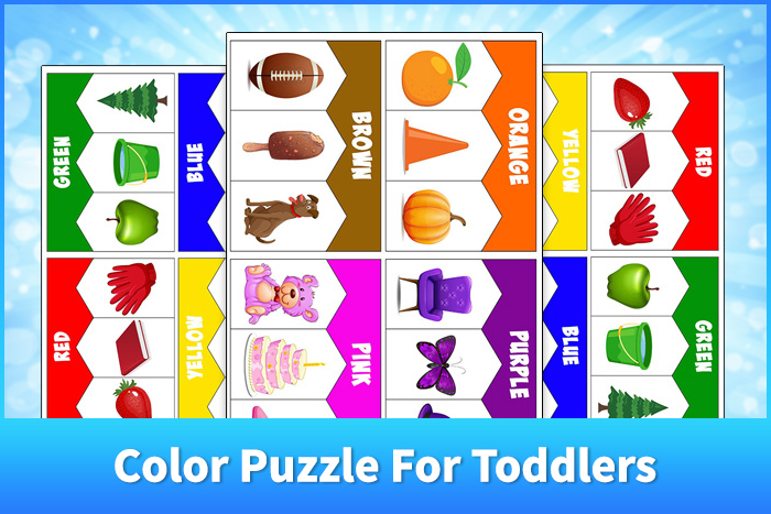 Color Puzzle For Toddlers