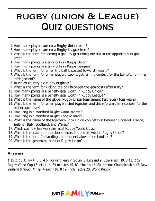 rugby quiz questions