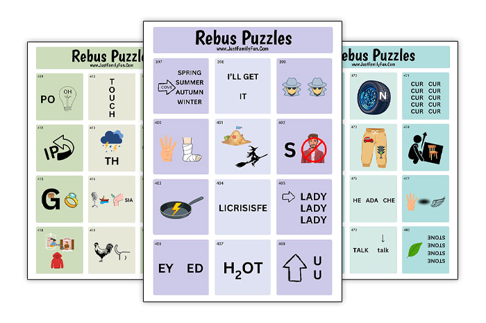 500 Rebus Puzzles And Answers