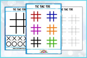 Printable Tic Tac Toe Game Templates