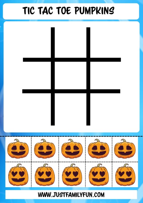 tic tac toe printable