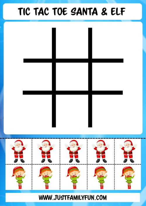 tic tac toe printable