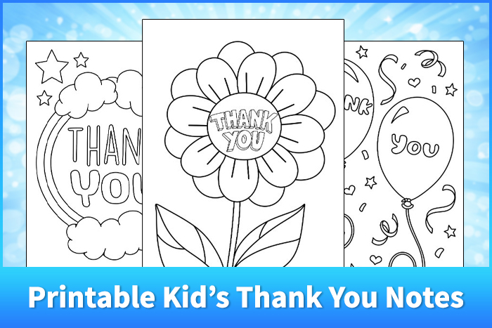 printable trhank you notes