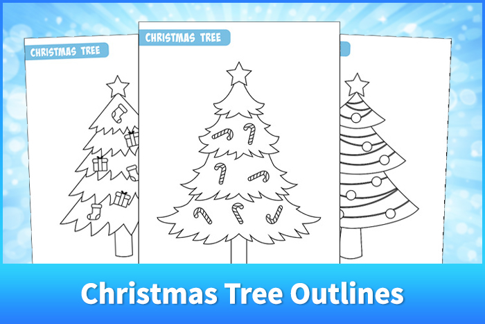 Christmas Tree Outline
