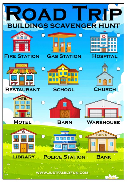 Buildings Scavenger Hunt