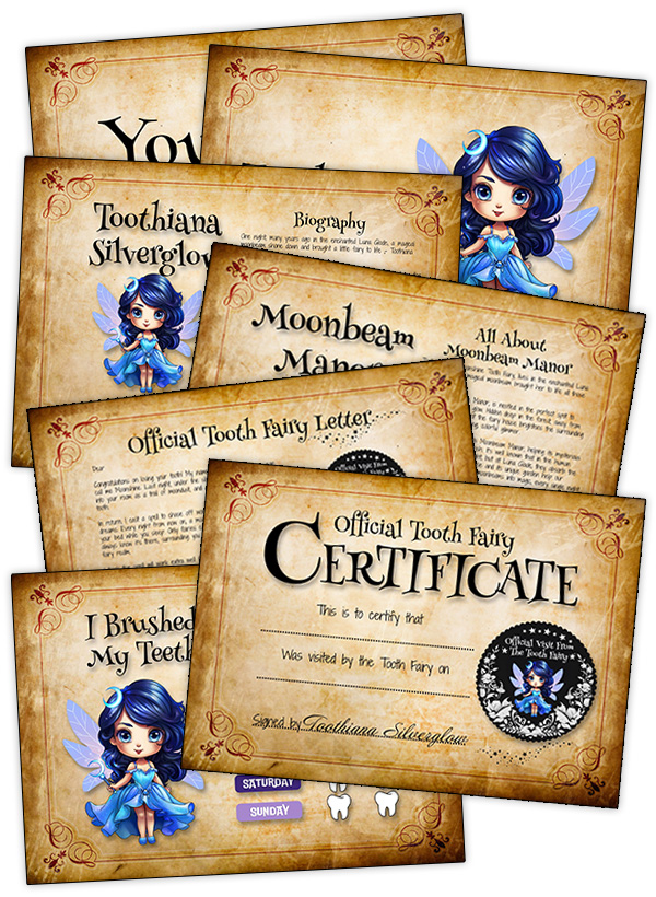 tooth fairy letters