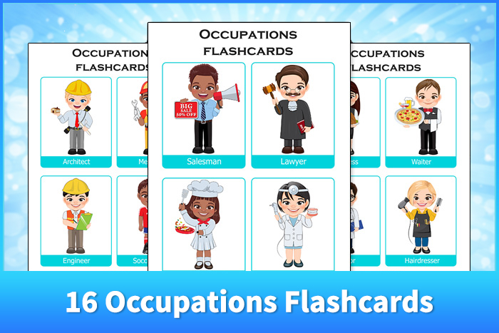 16 Occupations Flashcards