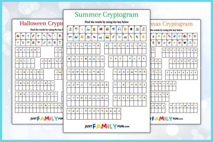 25 Cryptogram Puzzles With Answers