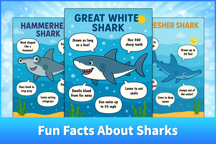 Fun Facts About Sharks