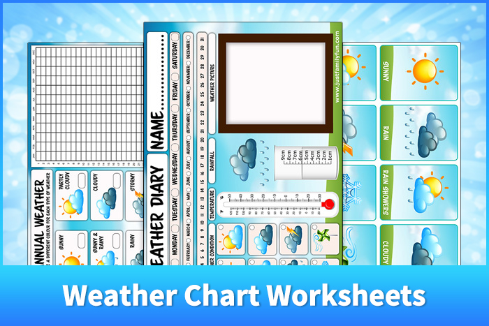 Weather Chart Worksheets