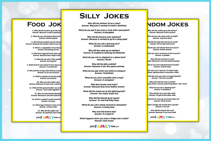 Printable Jokes For Kids