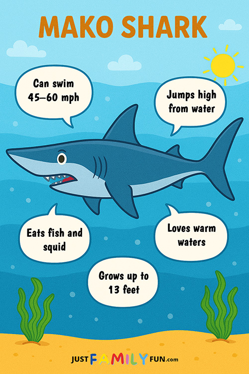 Fun Facts About Mako Sharks