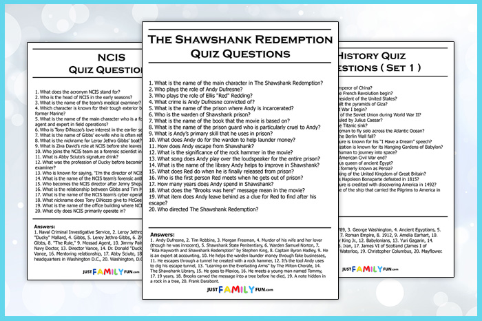 Fun Trivia Questions and Answers