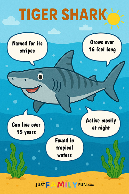 Fun Facts About Tiger Sharks