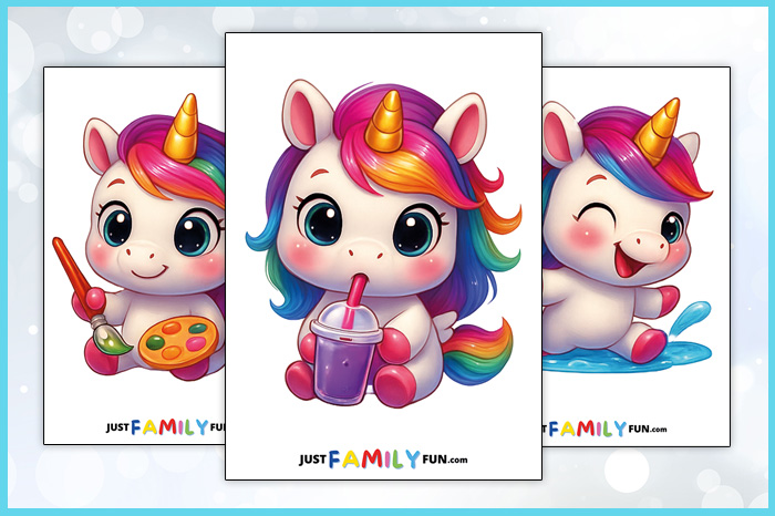 free unicorn clipart