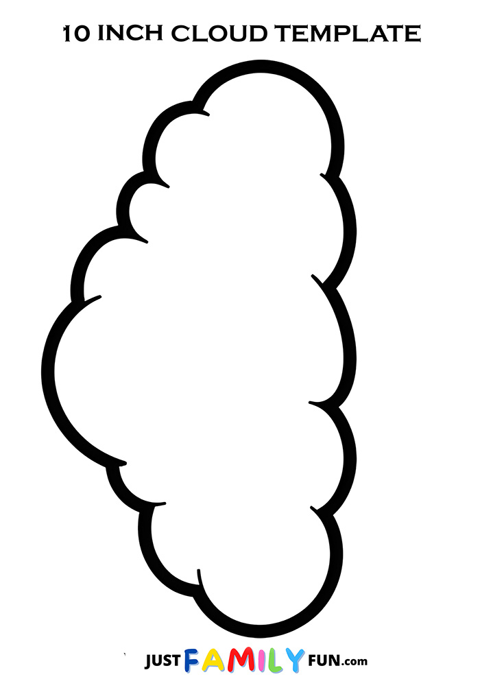 Extra Large Cloud Template
