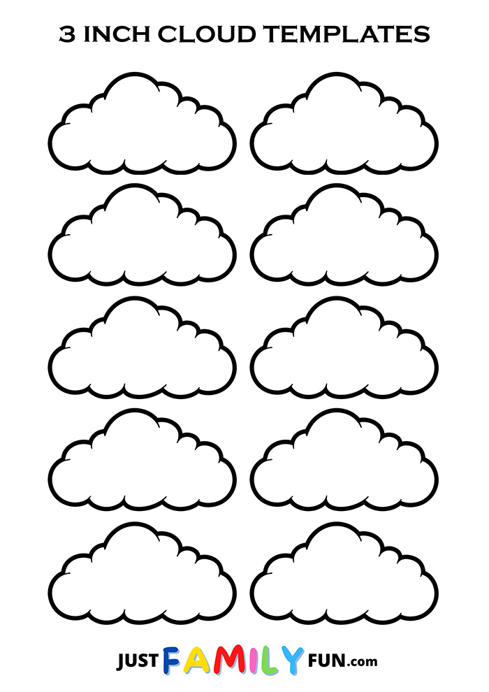 Free Printable Clouds