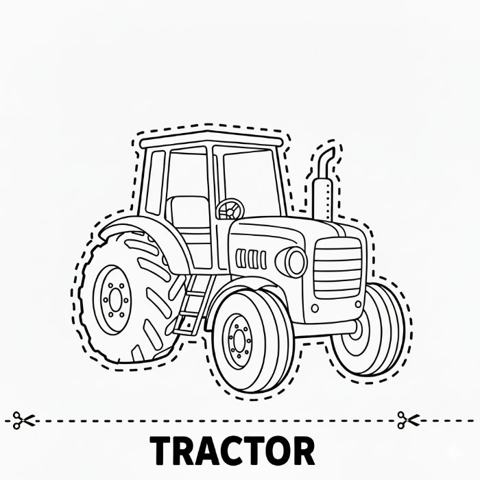tractor cut out