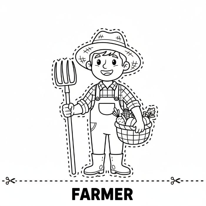 farmer clipart