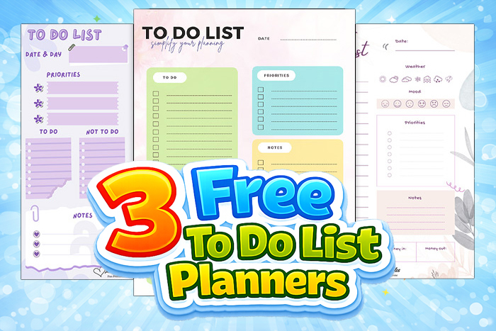 weekly to do list planner