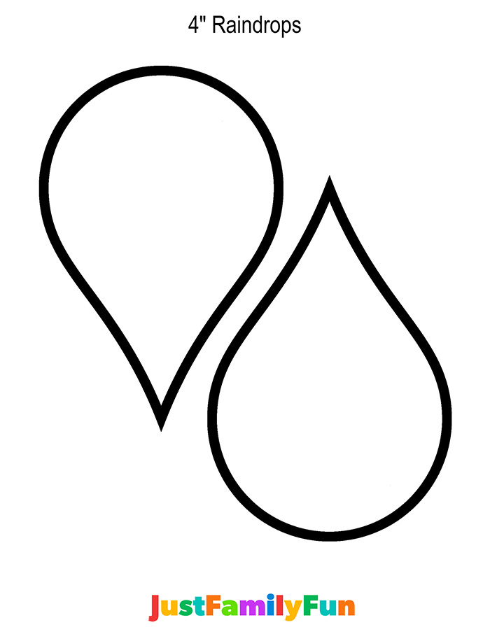 raindrop color pages