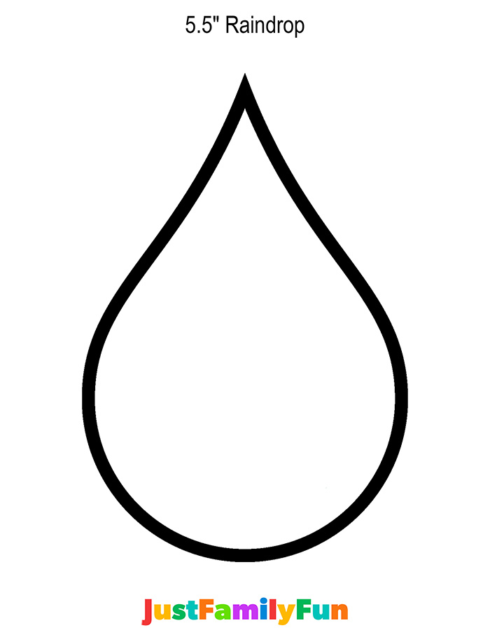 raindrop color pages