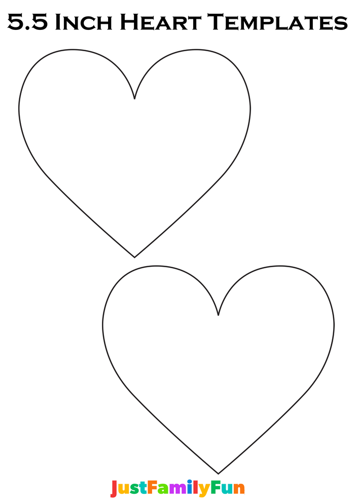 Large Heart Stencil
