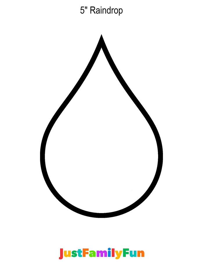 raindrop color pages