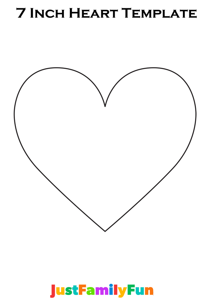 Large Heart Stencil