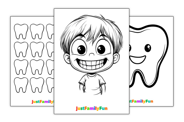 printable tooth templates