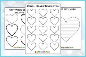 printable heart templates