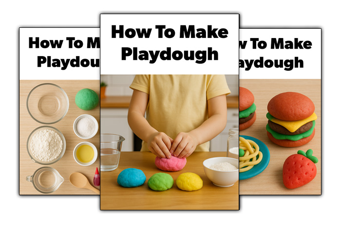 how to make playdough at home