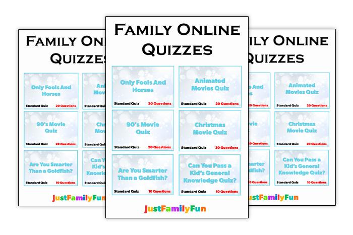online family quizzes