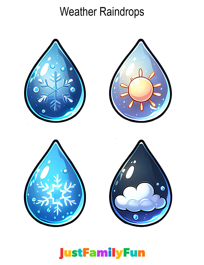 raindrop clipart