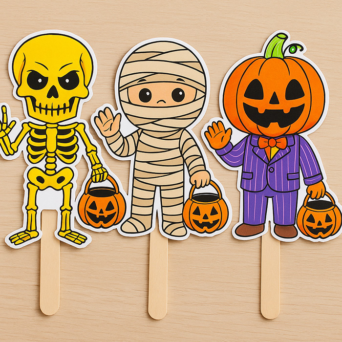 halloween puppets printable