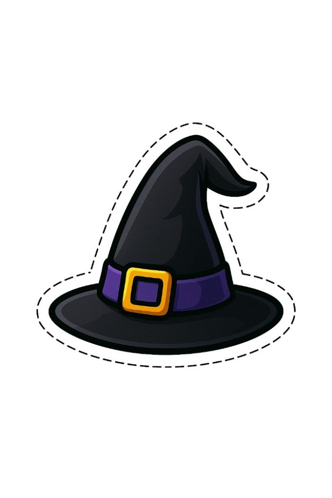 witches hat cut outs