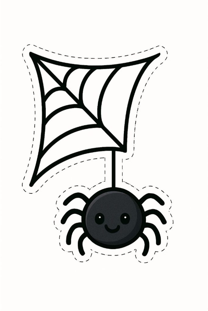 spider cut out