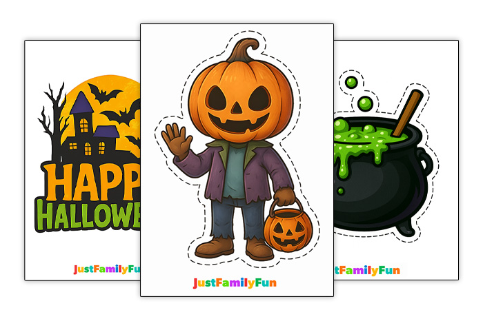 printable halloween cut outs