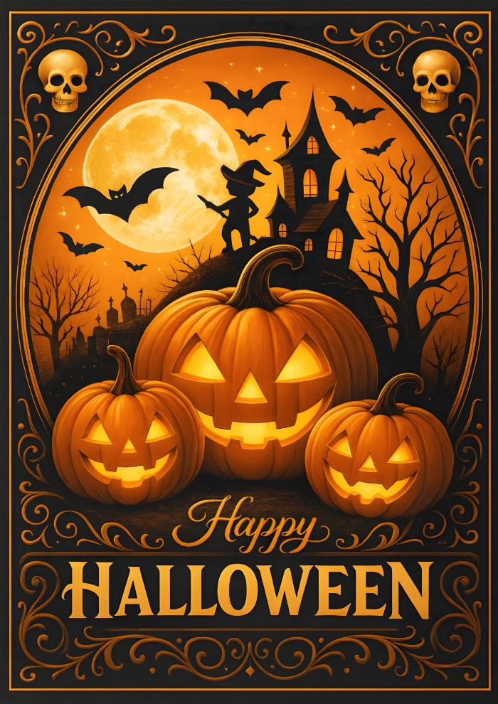 happy halloween signs printable free