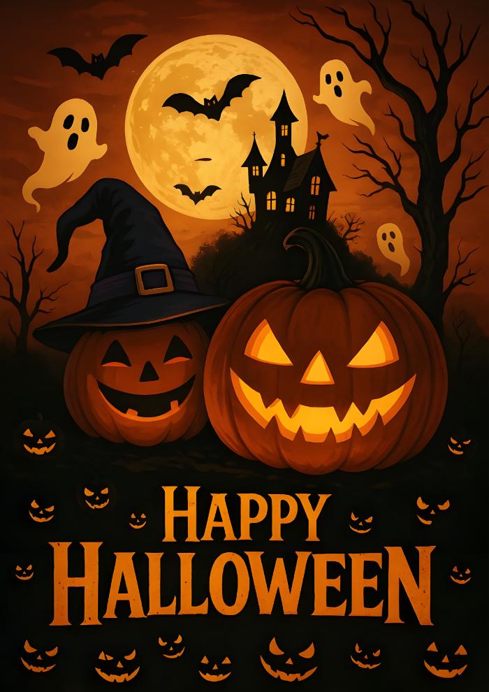 happy halloween signs printable