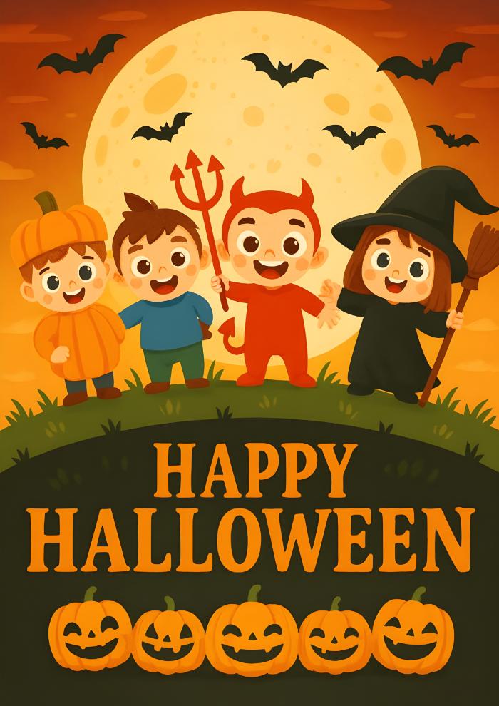 scary happy halloween signs