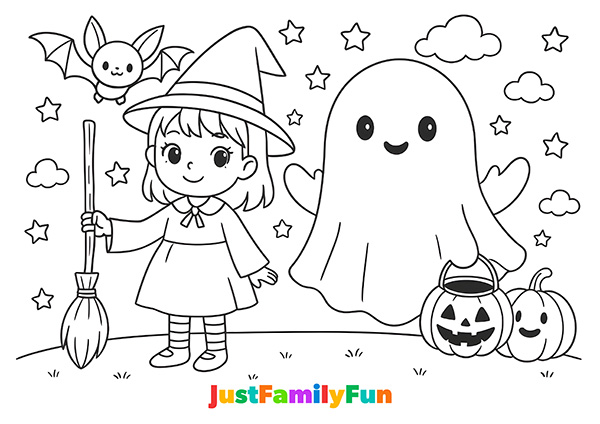 free halloween coloring pages