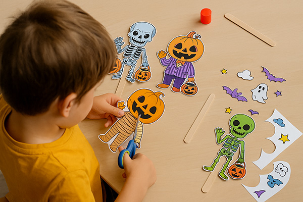 halloween puppets