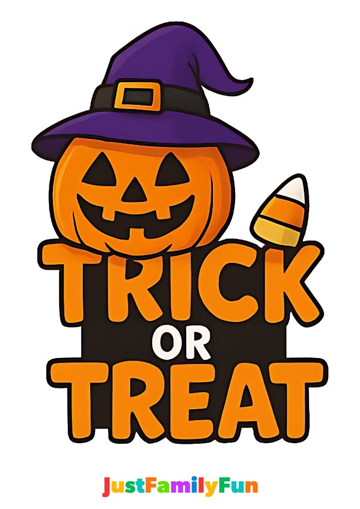 printable trick or treat sign