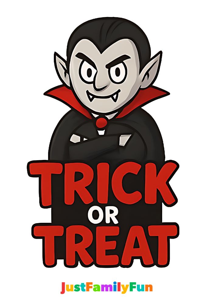 trick or treating cut outs