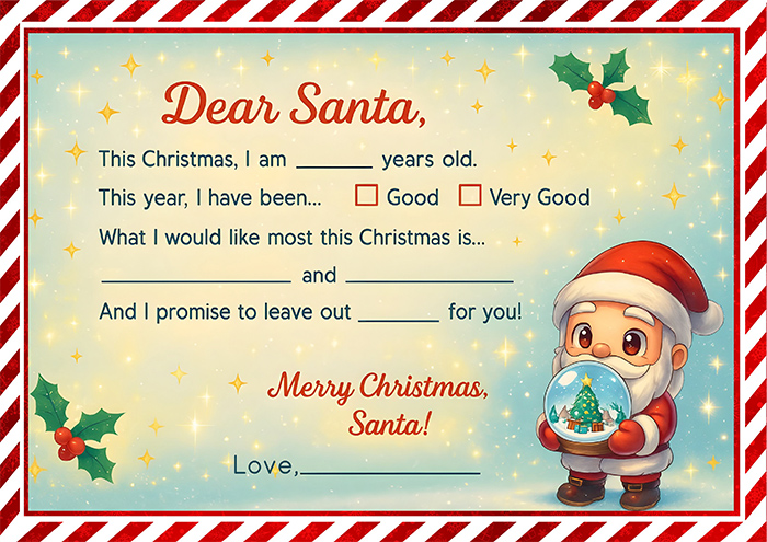 send a letter to santa